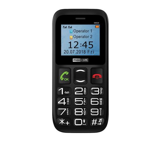 Téléphone Portable Senior Fonction Sos Maxcom Mm426