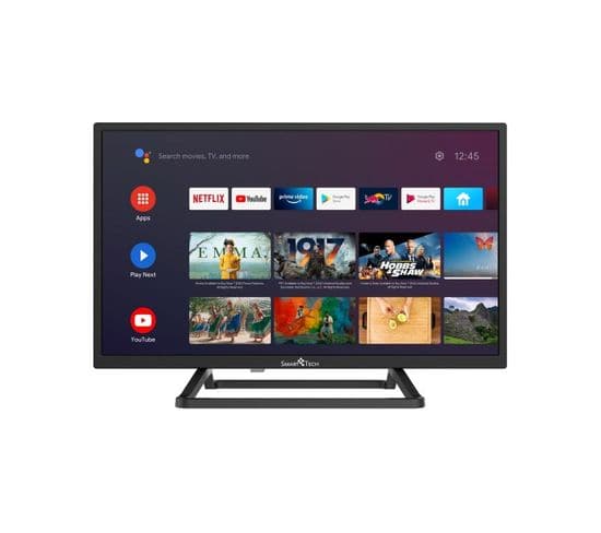 TV LED 24" (60 cm) HD - Android TV HDMI, USB, Bluetooth, Google Assistant - 24HA10T3
