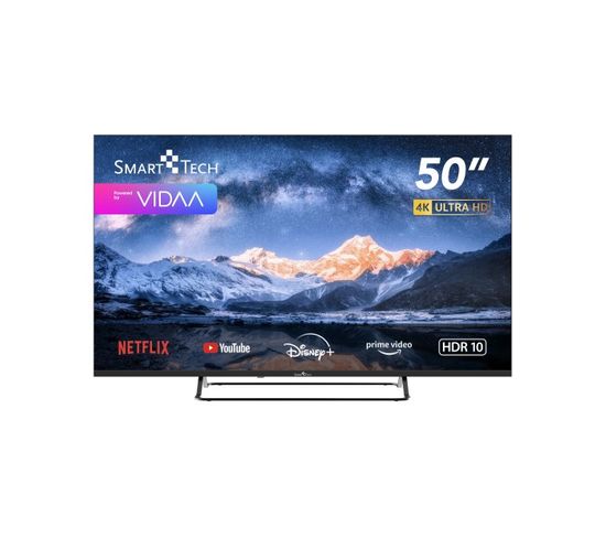 TV LED 4k Ultra HD 50" (126cm) 50uv01v Smart TV Vidaa - Molotov, Netflix, Prime Video