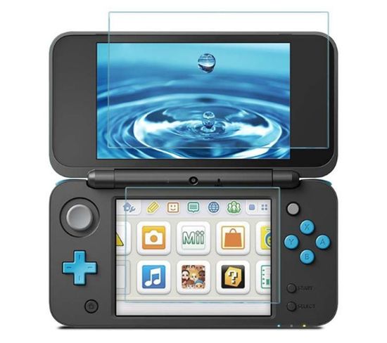 Lot De Film Protecteurs Pour New Nintendo 3ds Xl Taille 4.88" Et 4.18" Verre Trempé Écran Haut Et Bas -