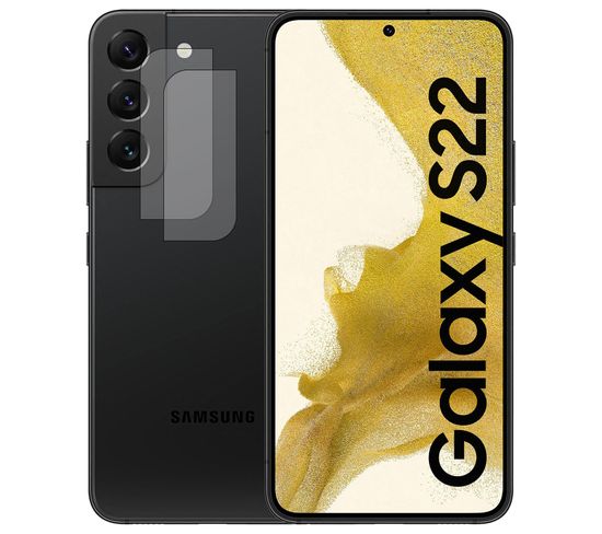Lot De 2 Verre Trempé Camera Arrière Protecteur Pour Samsung Galaxy S22 6.1"