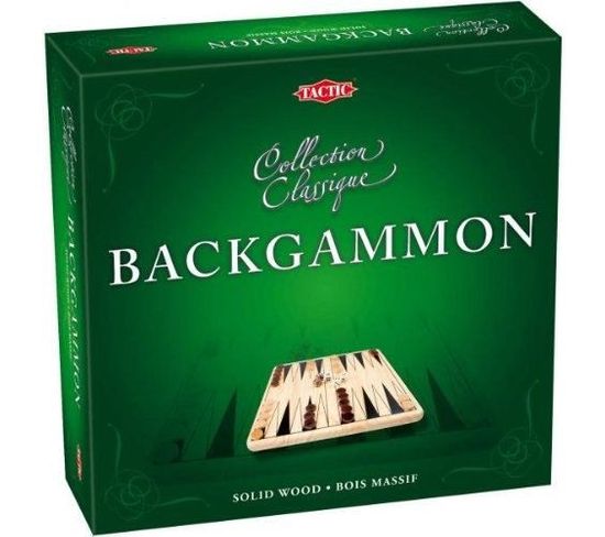 Jeu De Société Coffret Backgammon En Bois À Partir De 7 Ans - 983073