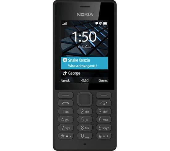 Téléphone Portable  150 Dual Sim Noir