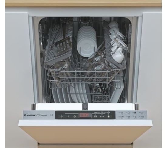 Lave-vaisselle Encastrable 10 couverts 47 dB - Cdih2t1047