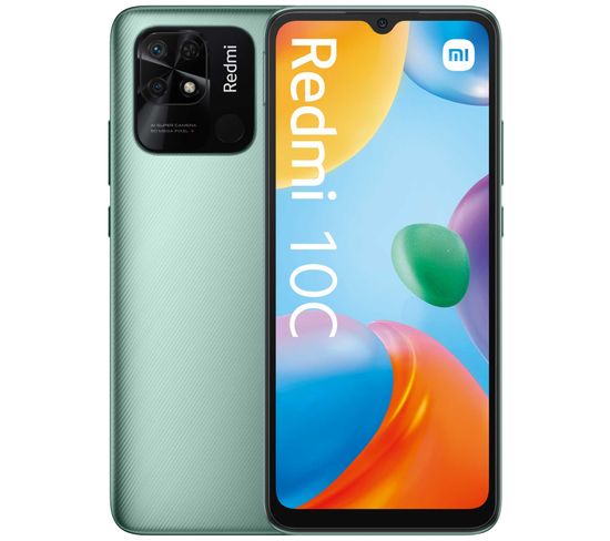 Smartphone Redmi 10c 6,71" Octa Core Fhd+ 4 Gb Ram 128 Gb