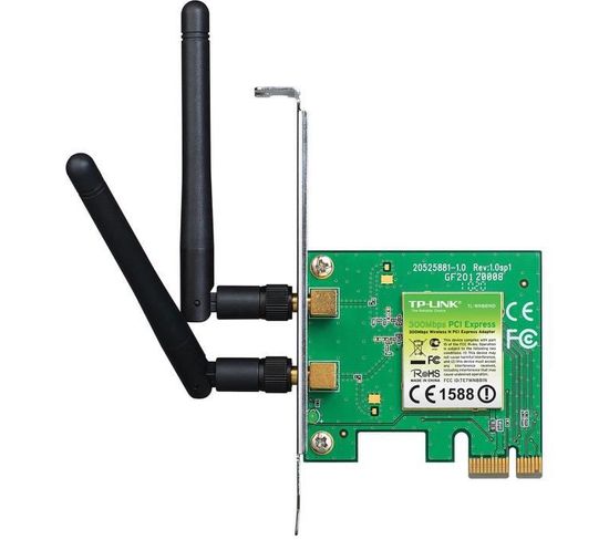 Adaptateur PCi Express N300 Wn881nd Simple Bande 2.4 Ghz