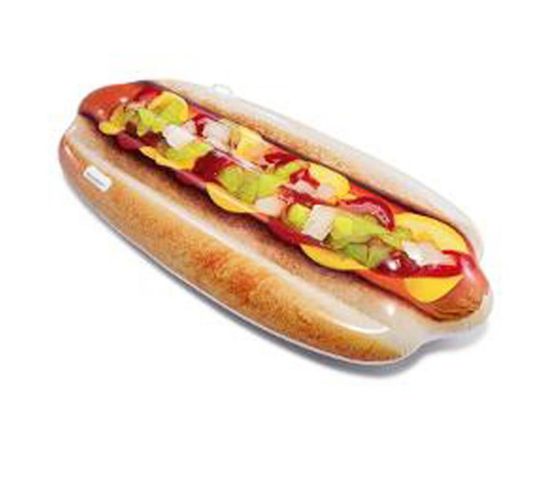 Matelas Gonflable "hot Dog" 180cm Multicolore