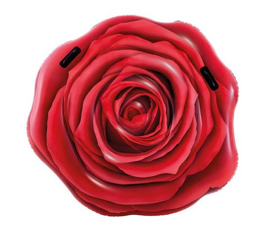 Matelas Gonflable "rose" 137cm Rouge