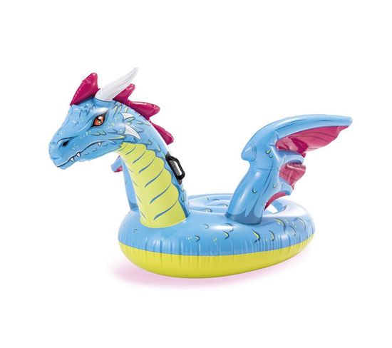 Bouée Gonflable "dragon" 201cm Multicolore