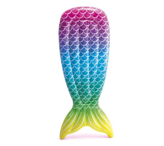 Matelas Gonflable "sirène" 180cm Multicolore
