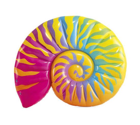 Bouée Gonflable "île Coquillage" 30cm Multicolore