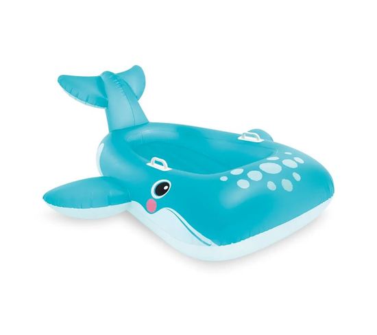 Bouée Gonflable à Chevaucher "baleine" 168cm Bleu