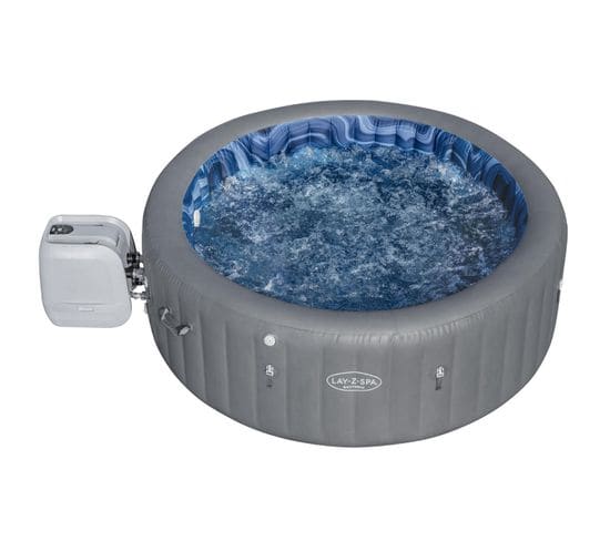 Spa Gonflable Lay-z-spa Santorini - 5 A 7 Personnes - 180 Airjettm, 10 Hydrojettm