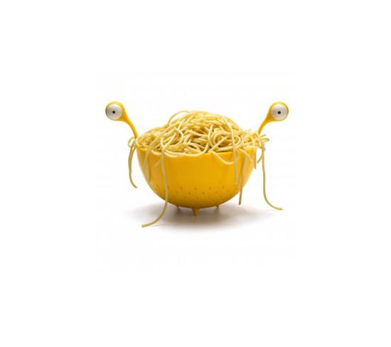 Passoire Spaghetti Monster Jaune