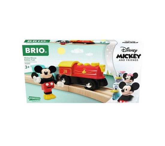 Jeu De Construction En Bois Train De Mickey Mouse Dès 3 Ans