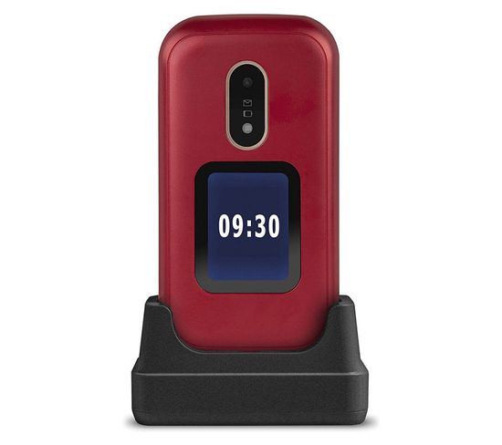 Téléphone Portable  6060 (double Sim, Clapet, 2.8'') Rouge