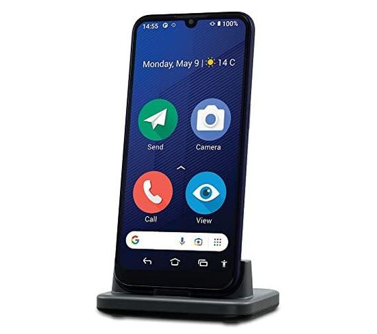 Smartphone Sénior Doro 8200 bleu 6.1" 64 Go