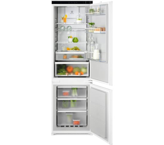 Réfrigérateur congélateur encastrable 249l Hauteur 177 cm - Lnt6me18s