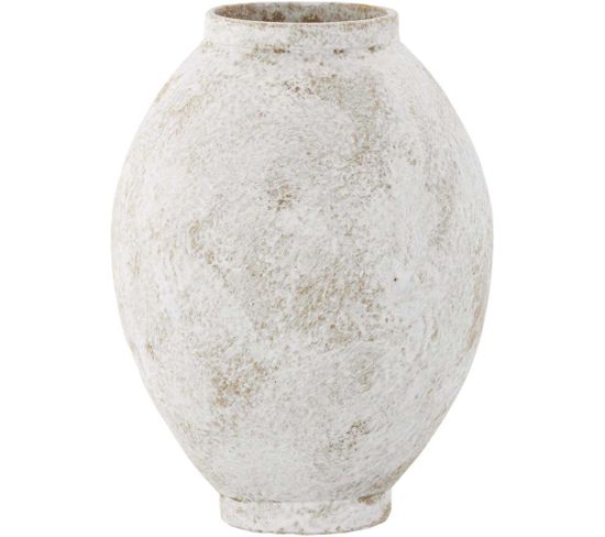 Vase En Grès Globe 8 X 18 X 22 Cm