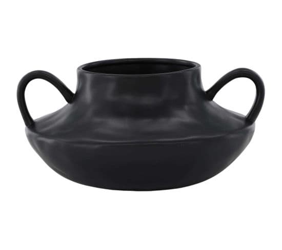 Cache Pot Holda 31x29x15 Cm Noir