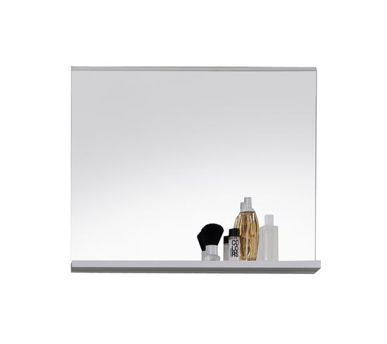 Miroir Mezzo Blanc - 60x10x50 Cm