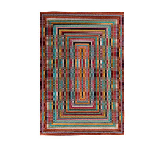 Tapis Moderne Spring En Acrylique - Multicolore - 120x170 Cm