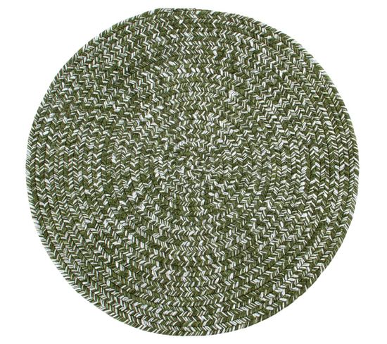 Tapis De Salon Juty En Polypropylène - Vert Olive - 160x230 Cm