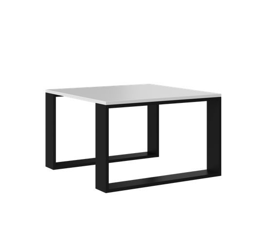 Alada  Table Basse Carrée Style Industriel  67x67x40 Cm  Table à Café