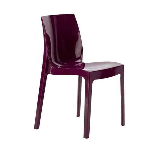 Chaise Extérieure Empilable Robuste Confort Et Design Placid