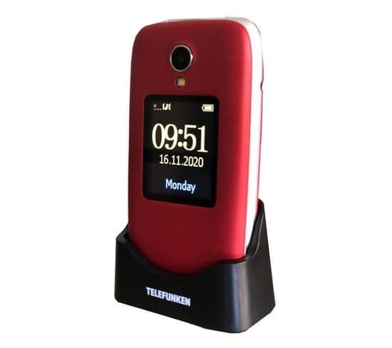 Téléphone Portable S560 Rouge
