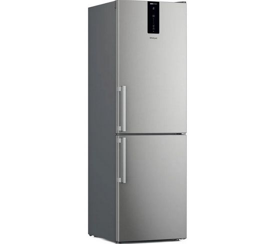 Réfrigérateur Congélateur Combiné L59.6 336L - Froid Ventilé - Inox - W7x82ooxh
