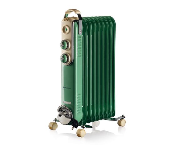 Radiateur À Huile – Chauffage Électrique 9 Segments - Modèle 838 Vert