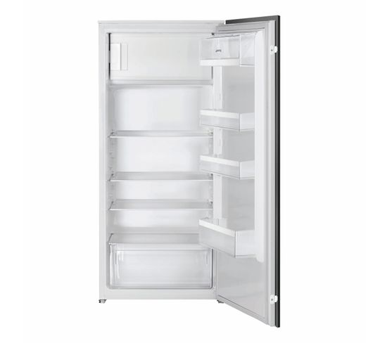 Réfrigérateur 1 pte intégrable SMEG S4C122F 188L Blanc