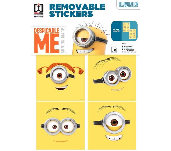 Stickers Geant Carrelage Les Minions