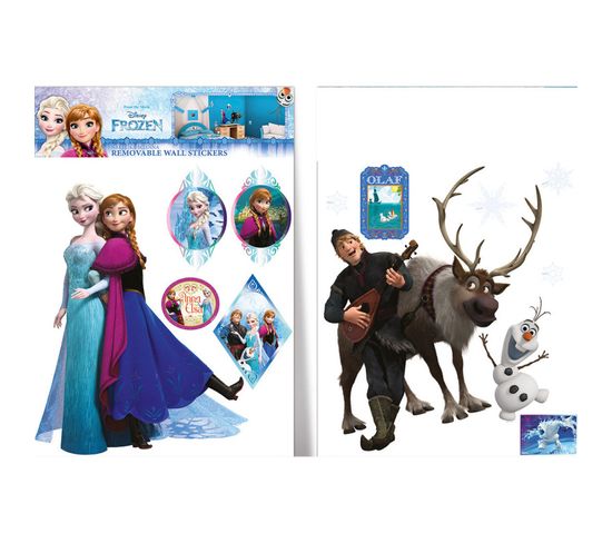 13 Stickers La Reine Des Neiges Frozen Disney