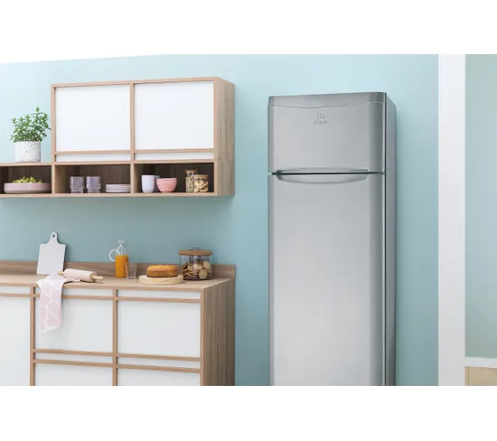 Réfrigérateur 2 portes INDESIT TAA5S1 416L Silver