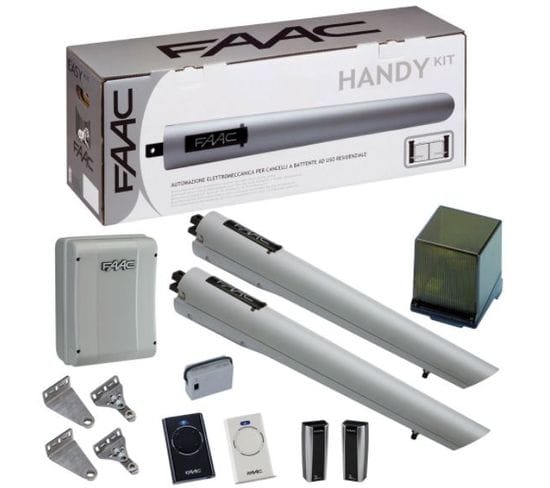 Kit Handy Intégral Pour Portail Battant 24v - Faac - 105998144