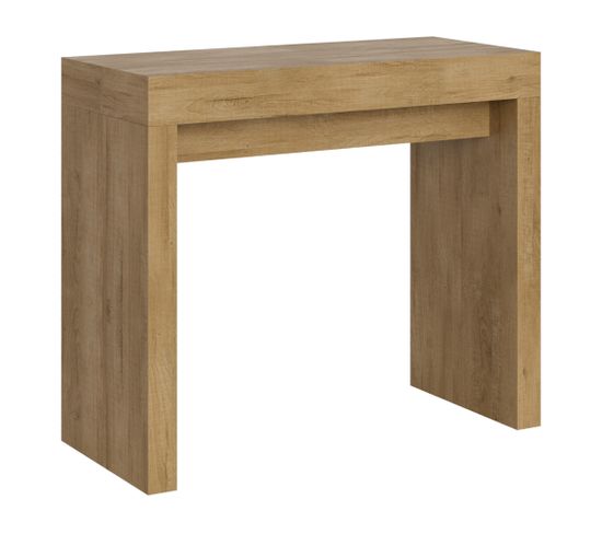 Console Extensible 90x40/196 Cm Roxell Small Chêne Nature