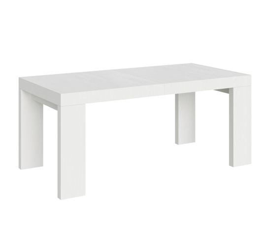Table Extensible 90x180/284 Cm Roxell Frêne Blanc