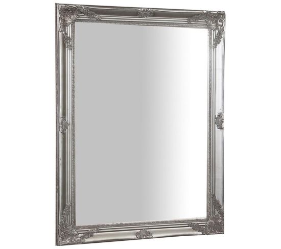 Miroir Avec Cadre Argenté