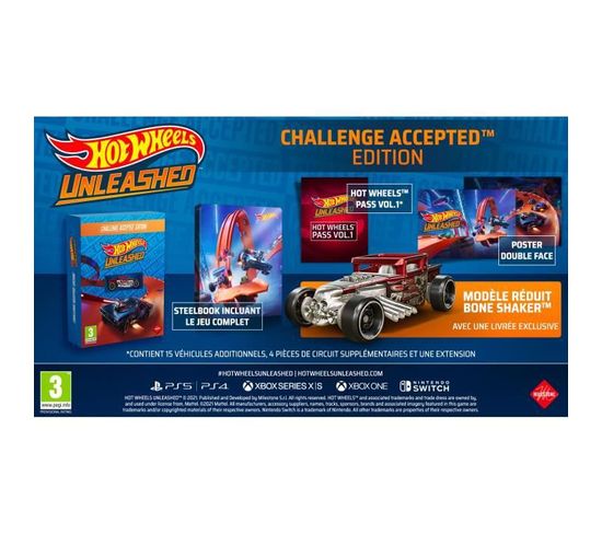 Hot Wheels Unleashed - Challenge Accepted Edition Jeu PS4