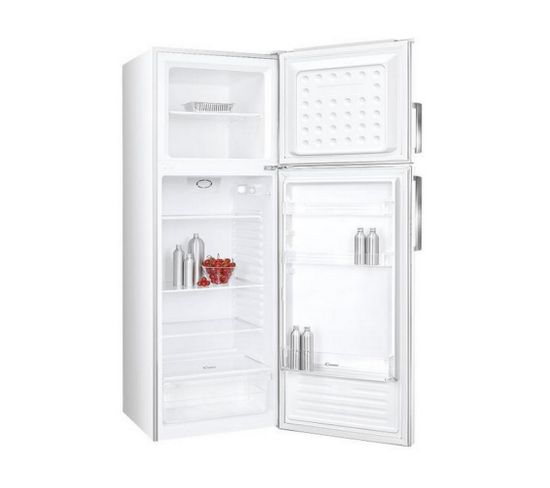 Réfrigérateur congélateur 60 cm 304l Froid Brassé Blanc - Ccds6172fwhn