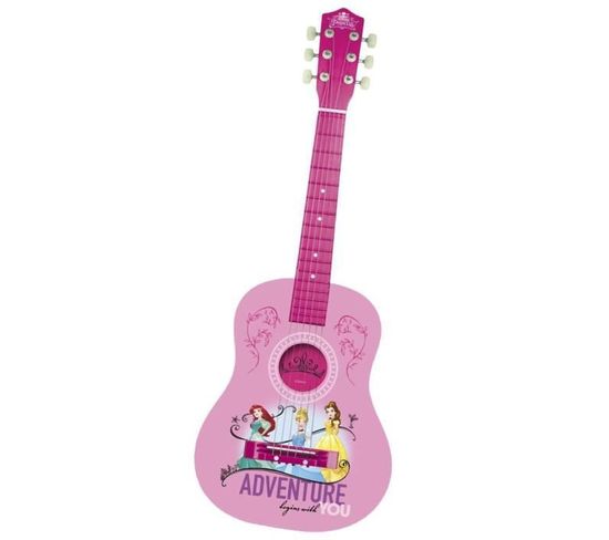Guitare Espagnole Disney Princesse 75 Cm Rose - Rei8411865052813