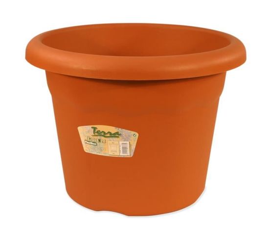 Pot A Fleurs - Ø 40 Cm Rond - Terracotta