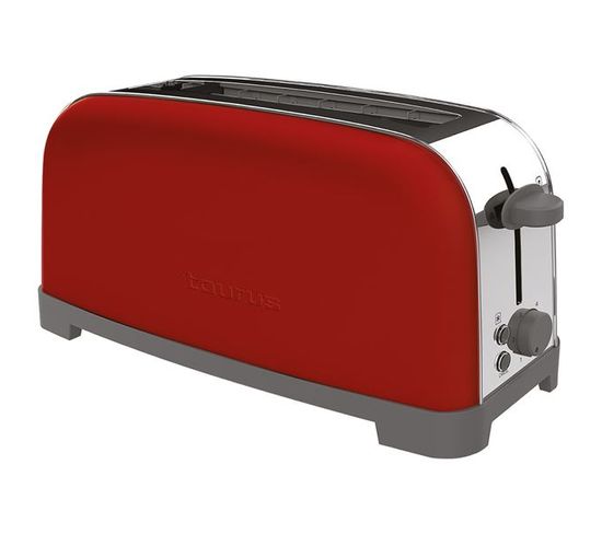 Grille-pains 1 Fente 850w Rouge - Vintagesinglered850w