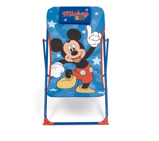 Chaise Longue Pliante 43x66x61cm De Disney Mickey