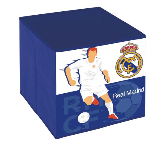 Cube Conteneur Pliable Textile 31x31x31cm - Real Madrid Cf