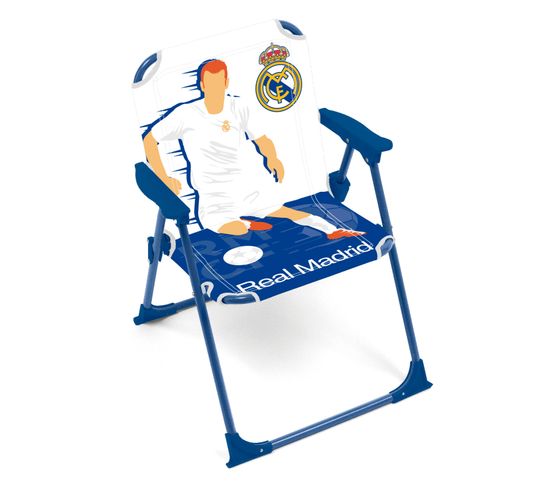 Chaise Pliante Avec Bras 38x32x53cm De Clubs Real Madrid Cf