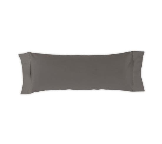 Taie D'oreiller Pure  Anthracite 45x155 Cm