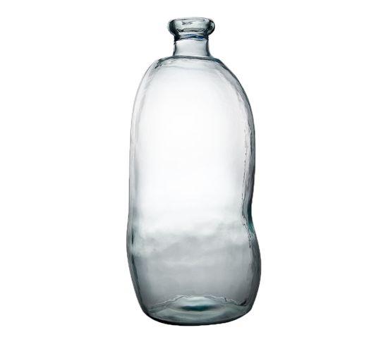 Vase Bouteille Simplicity 73 Cm En Verre Recyclé